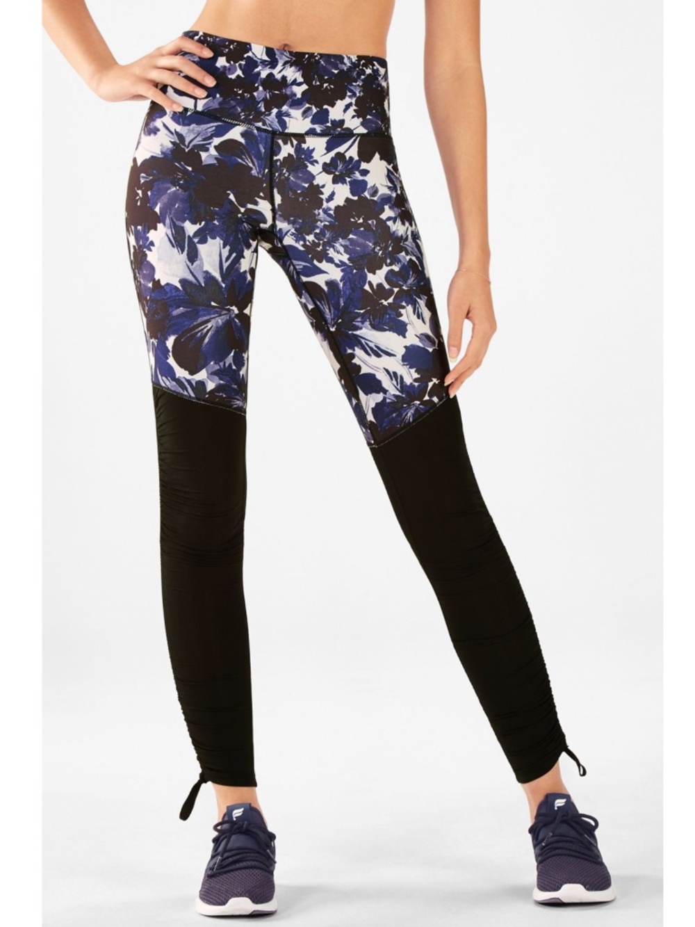 Fabletics Trinity Motion365 High Waisted Pocket Leggings Purple XS